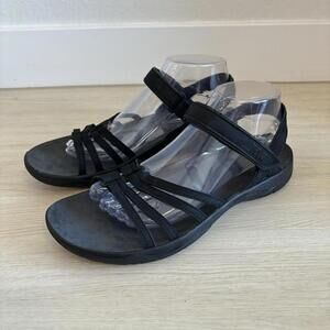 Teva Outdoor Hiking Athletic Black Size 10 Strappy women - Hiking Sandals